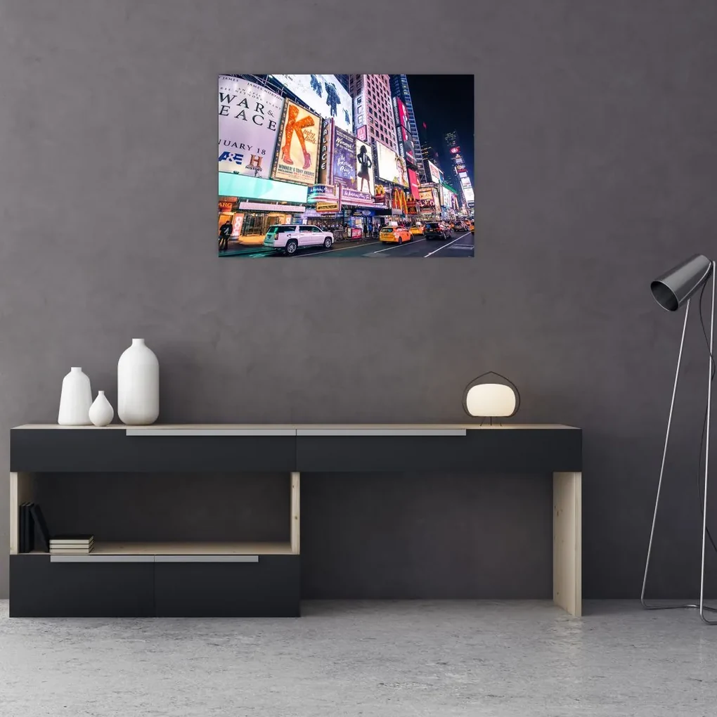 Tablou - New York Theather District (70x50 cm), în 40 de alte dimensiuni noi