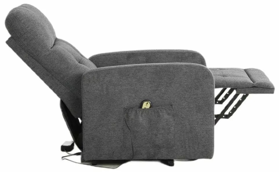 Scaun reclinabil Lennox II, gri