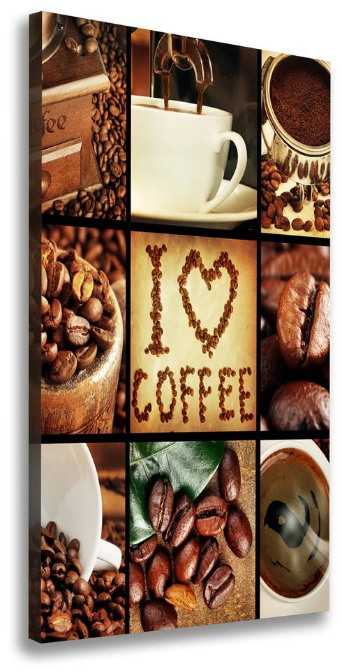 Tablou pe pânză canvas Colaj de cafea