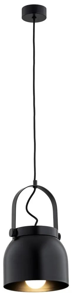 Pendul design modern LOGAN negru