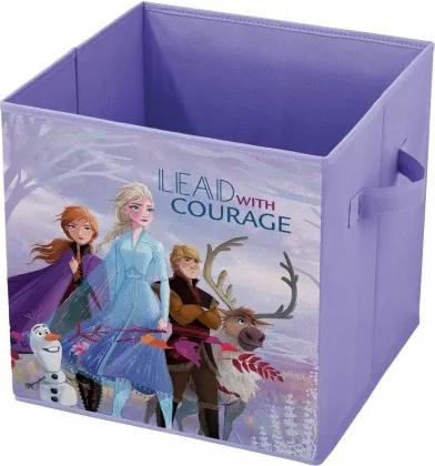 Cutie pentru depozitare jucarii, Frozen Violet, L32xl32xH32 cm