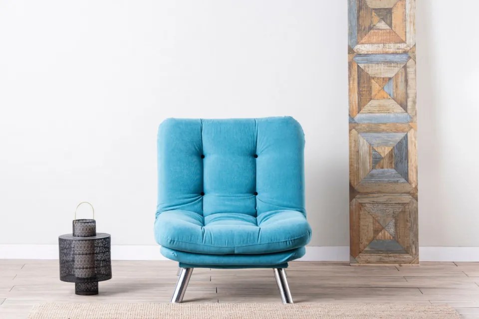 Canapea cu 1 Loc Misa Solo, Turquoise