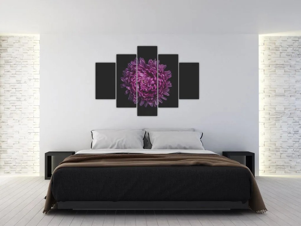 Tablou cu floare violetă (150x105 cm)