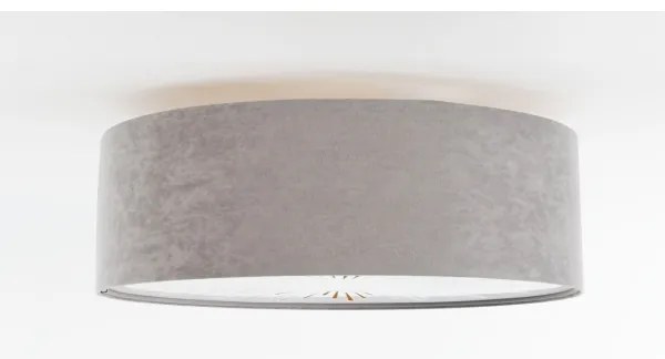 Plafonieră RAYS 2xE27/60W/230V d. 60 cm gri