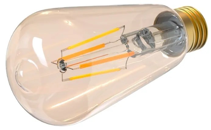 Bec Tellur WiFi Filament E27, 6 W,albă caldă