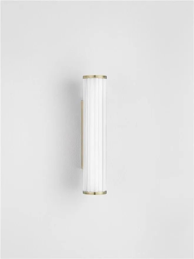 Aplica de perete LED baie IP44 MISTY aurie