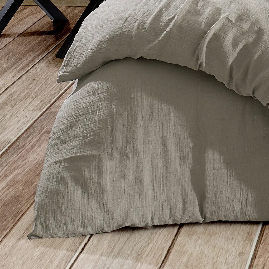 Lenjerie de pat din muselină 4Home Sand, 135 x 200 cm, 80 x 80 cm