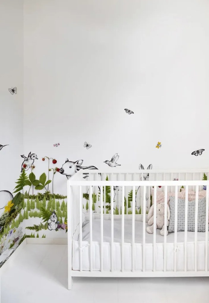 Fototapet, The Rabbit's Playground, Rebel Walls