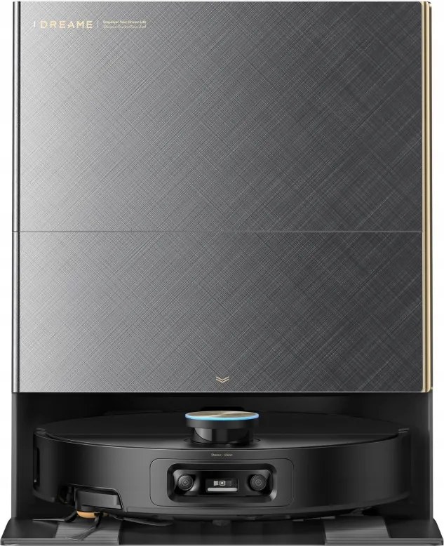 Aspirator robot Dreame X60 Ultra Complete RLX87DE-BL, 180 min, 0,2 l, camere AI, VersaLift, stație de încărcare automată, comenzi vocale, negru