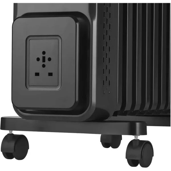 Sencor - Radiator electric pe ulei cu 11 aripioare, 1000/1200/2400 W, 230 V, Wi-Fi, negru