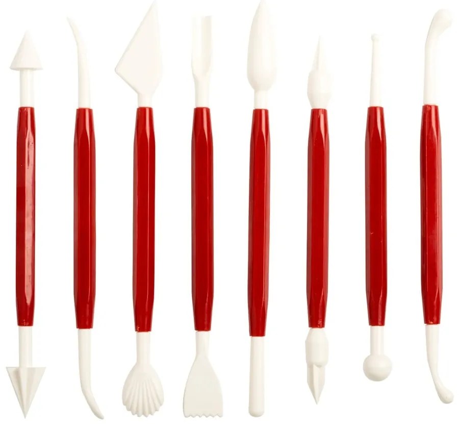 Ustensile pentru modelare fondant 8 buc. din plastic Sugar Sculpting – Mason Cash