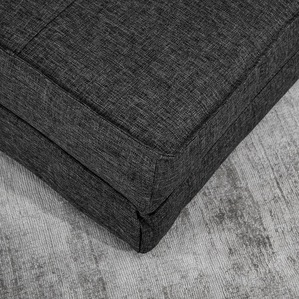 HOMCOM Fotoliu capitonat multifuncțional - design modern și confortabil | Aosom Romania
