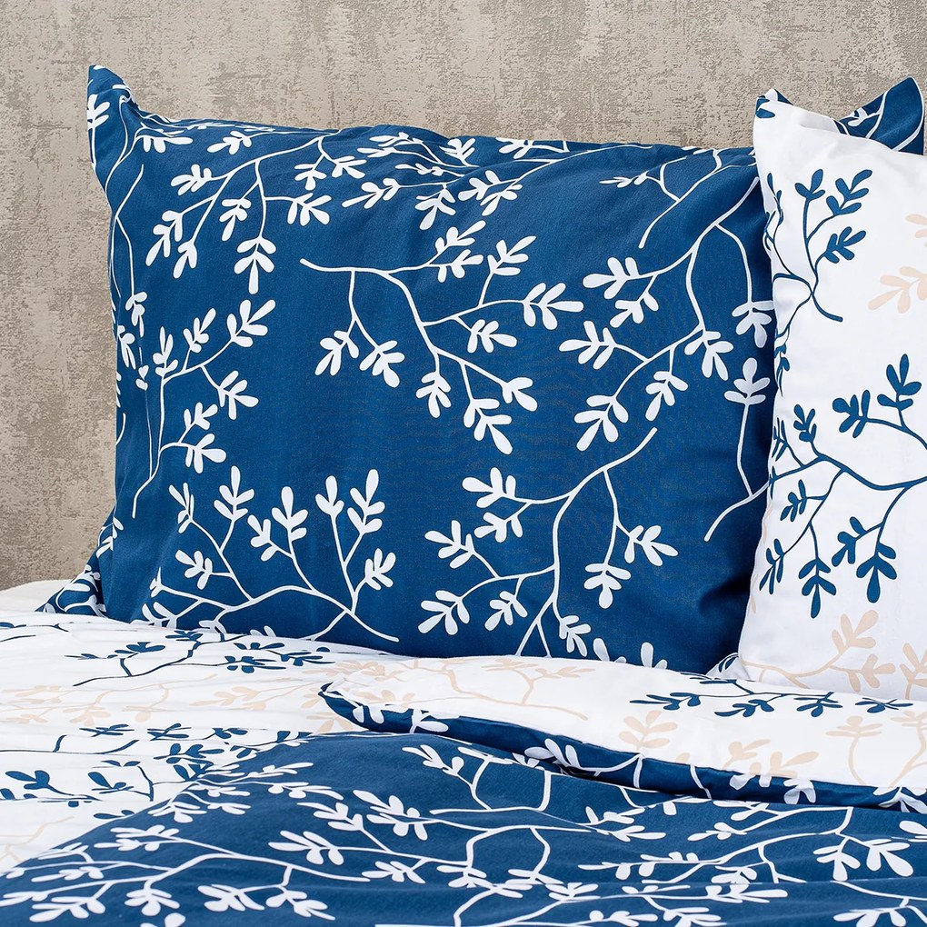 Lenjerie de pat din bumbac 4Home Harmony albastru,140 x 200 cm, 70 x 90 cm, 140 x 200 cm, 70 x 90 cm