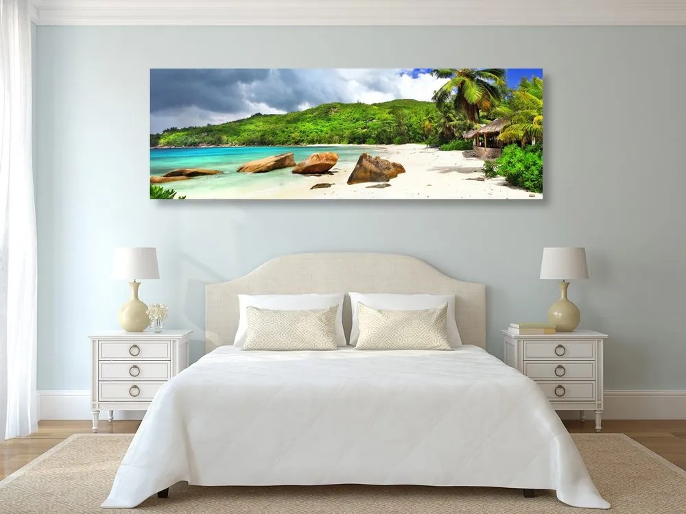 Tablou Seychelles tropical