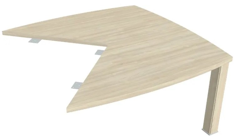 Extensie birou Verno+ 141,4 x 141,4 cm, diagonal, salcâm