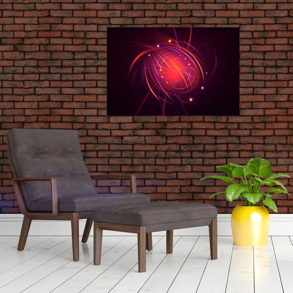 Tabloul modern cu abstacțiune (90x60 cm)