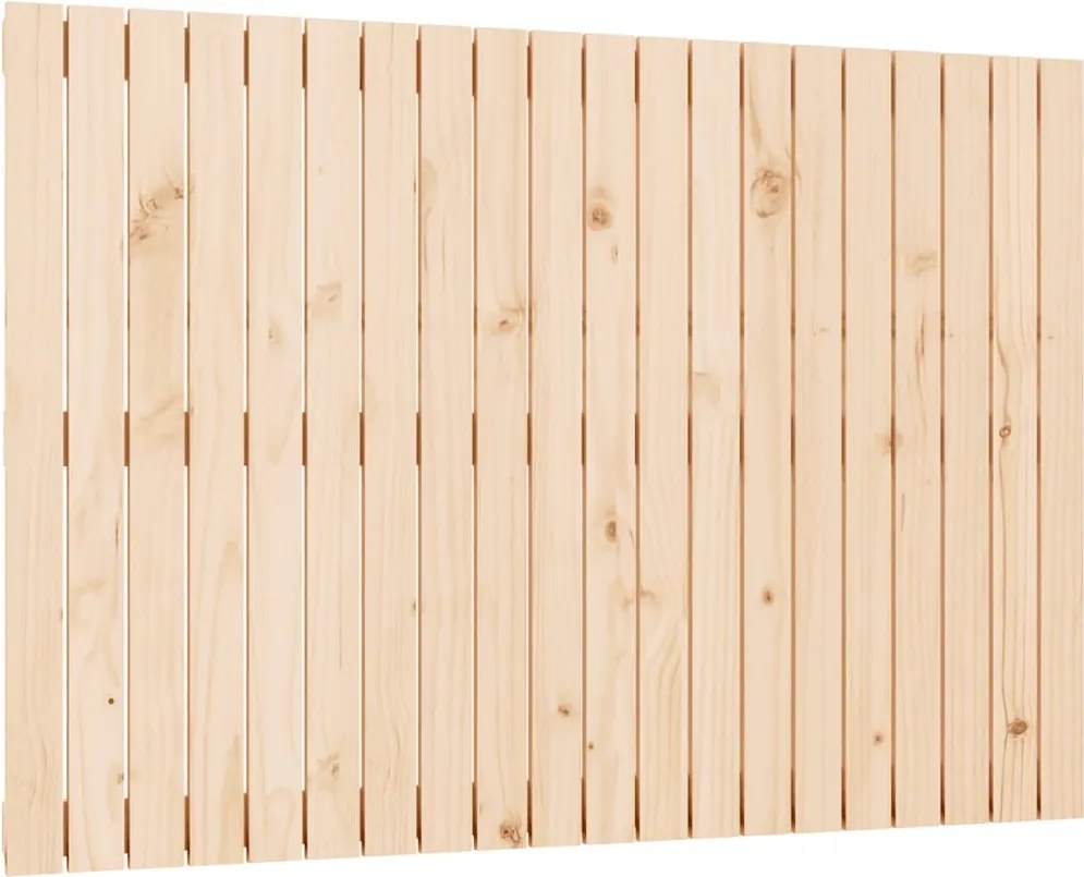 vidaXL Tăblie de pat pentru perete, 127,5x3x90 cm, lemn masiv de pin