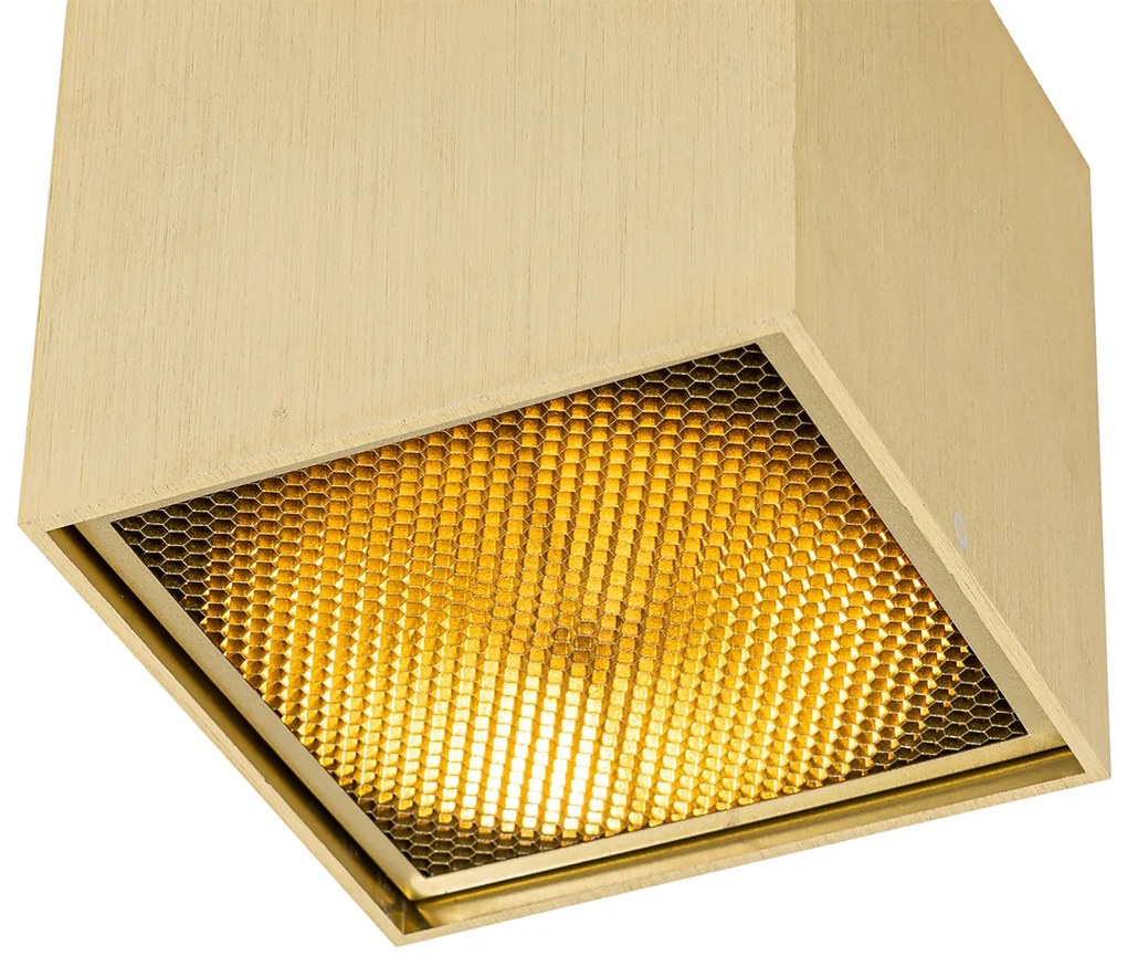 Spotlight de design auriu - Box Honey