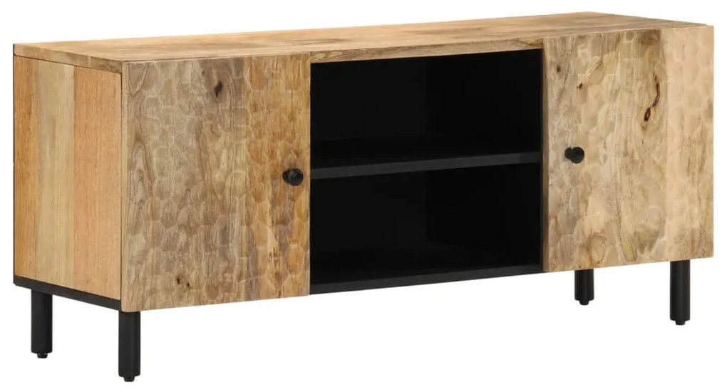 vidaXL Comodă TV, 105x33x46 cm, lemn masiv de mango