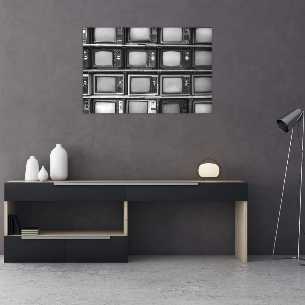 Tablou - Retro TV (90x60 cm)