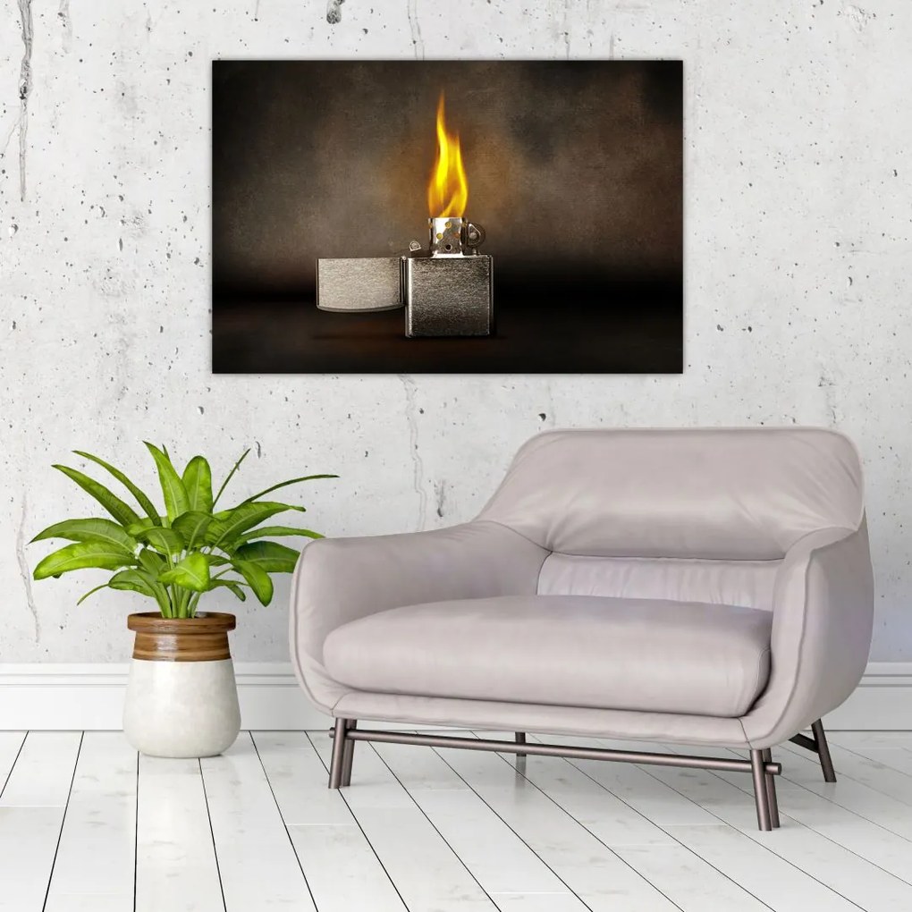 Tablou cu brichetă (90x60 cm)