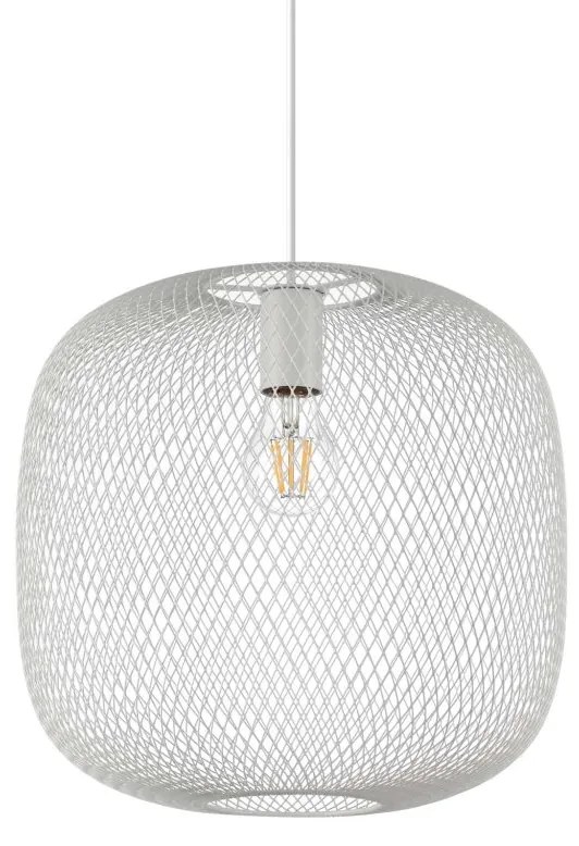 Lustra/Pendul modern design decorativ Net sp1 d34 alb