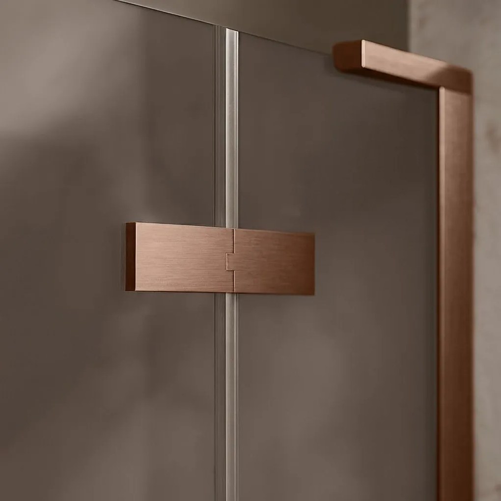 Cabina dus REA Hugo Double 90x90 Copper Brush