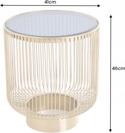 Masuta auxiliara design unicat Variation 40cm