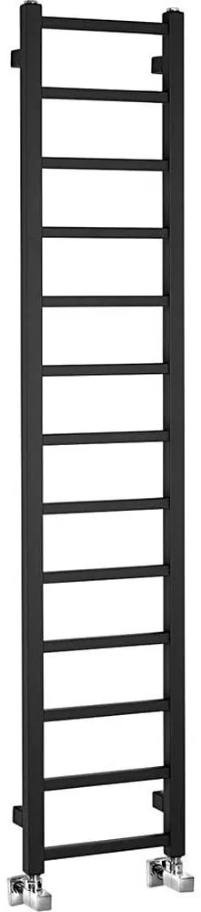 Sapho - Radiator de baie METRO LIGHT 276W 30x150 cm negru mat