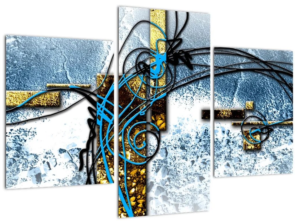 Tablou abstract (90x60 cm)