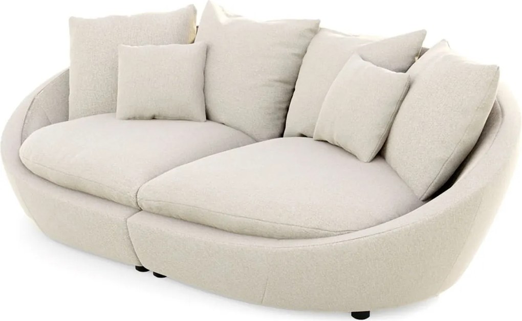 Canapea lemn masiv Maui, 237 × 87 × 131 cm