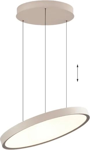 Lustră LED suspendată pe cablu DENVER LED/76W/230V bej