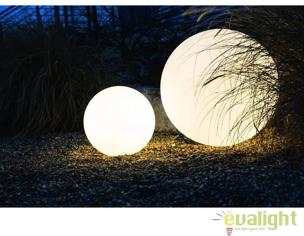Lampa decorativa de exterior diam.60cm Globo alb 37273 HT