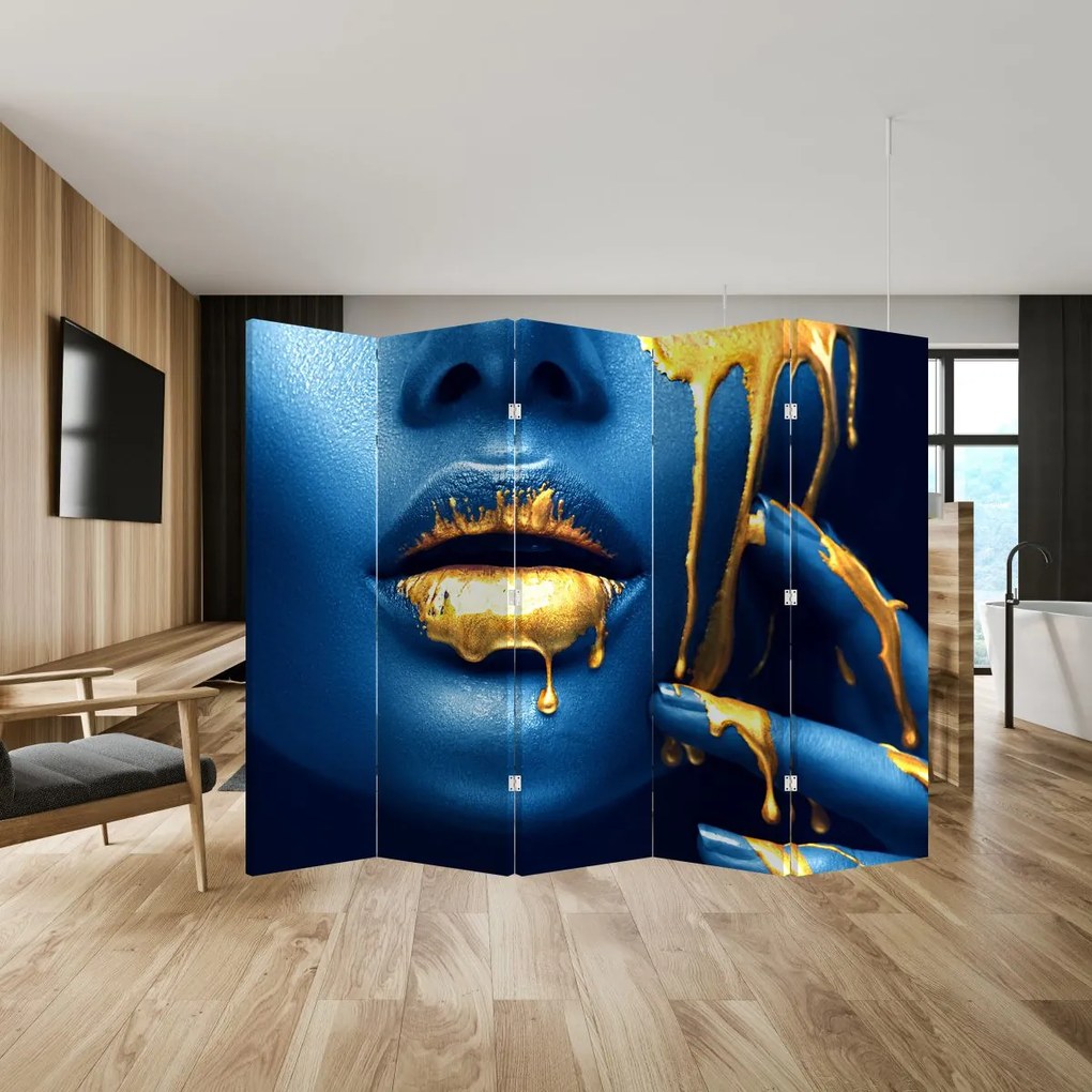 Paravan - Fața omeneaască (210x170 cm)