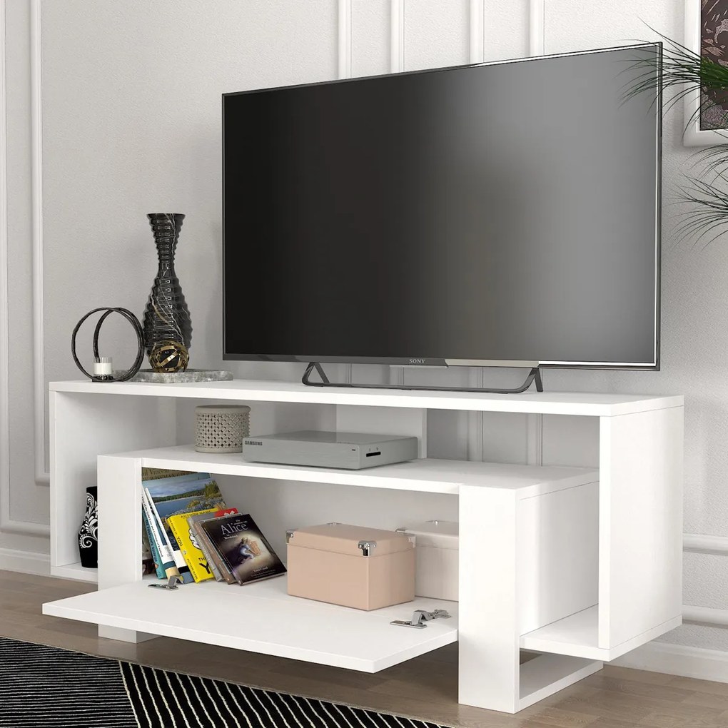 Masă TV Mery White