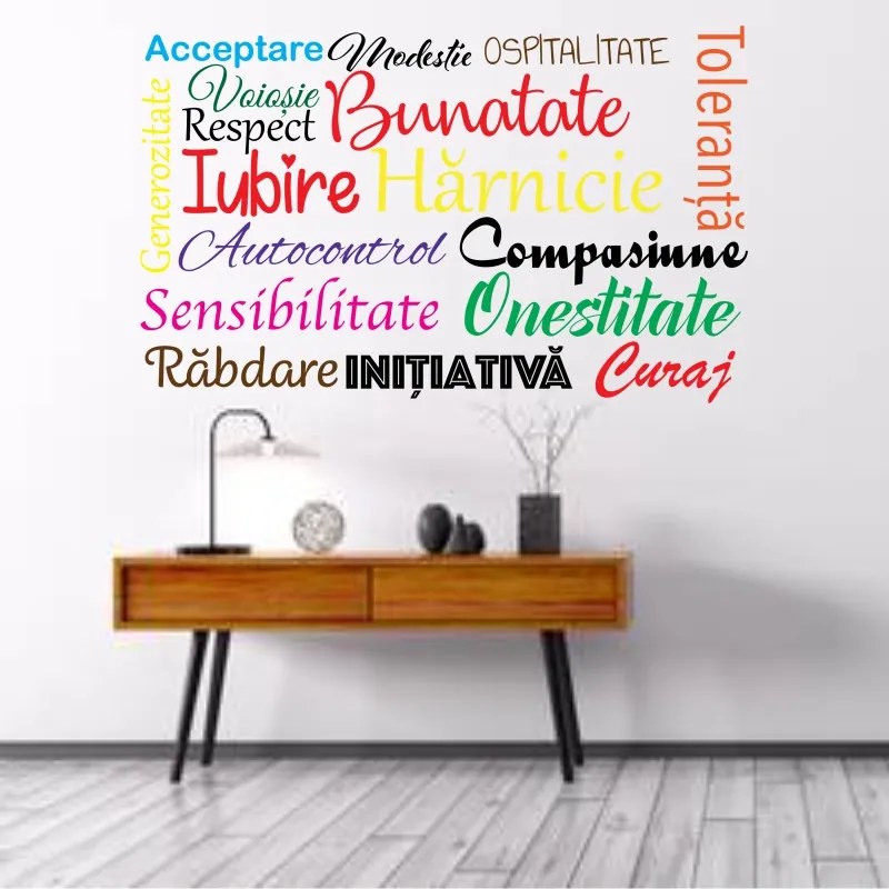 Sticker perete Sentimente