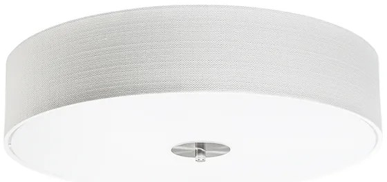 Plafonieră inteligentă albă 50 cm, incluzând 4 Wifi A60 - Drum Jute