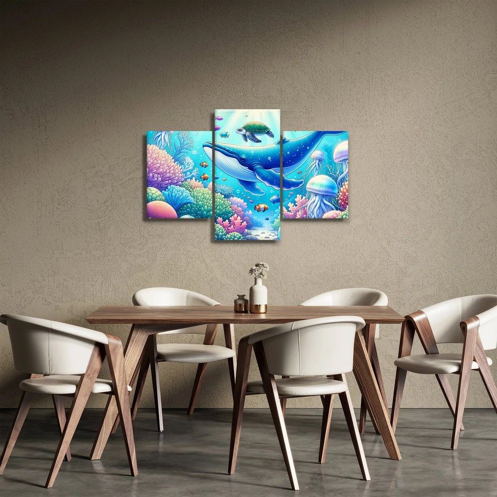Tablou – Lume subacvatică (90x60 cm)