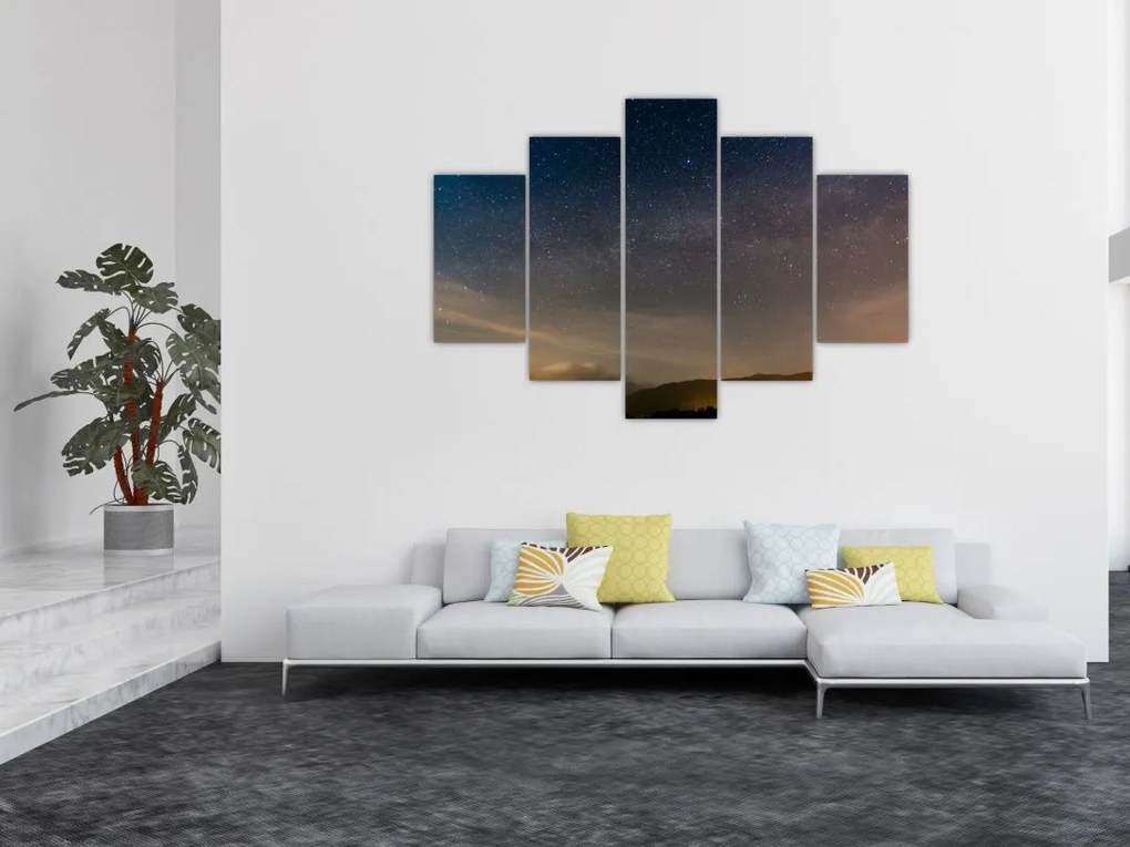 Tablou cu cerul nocturn (150x105 cm)