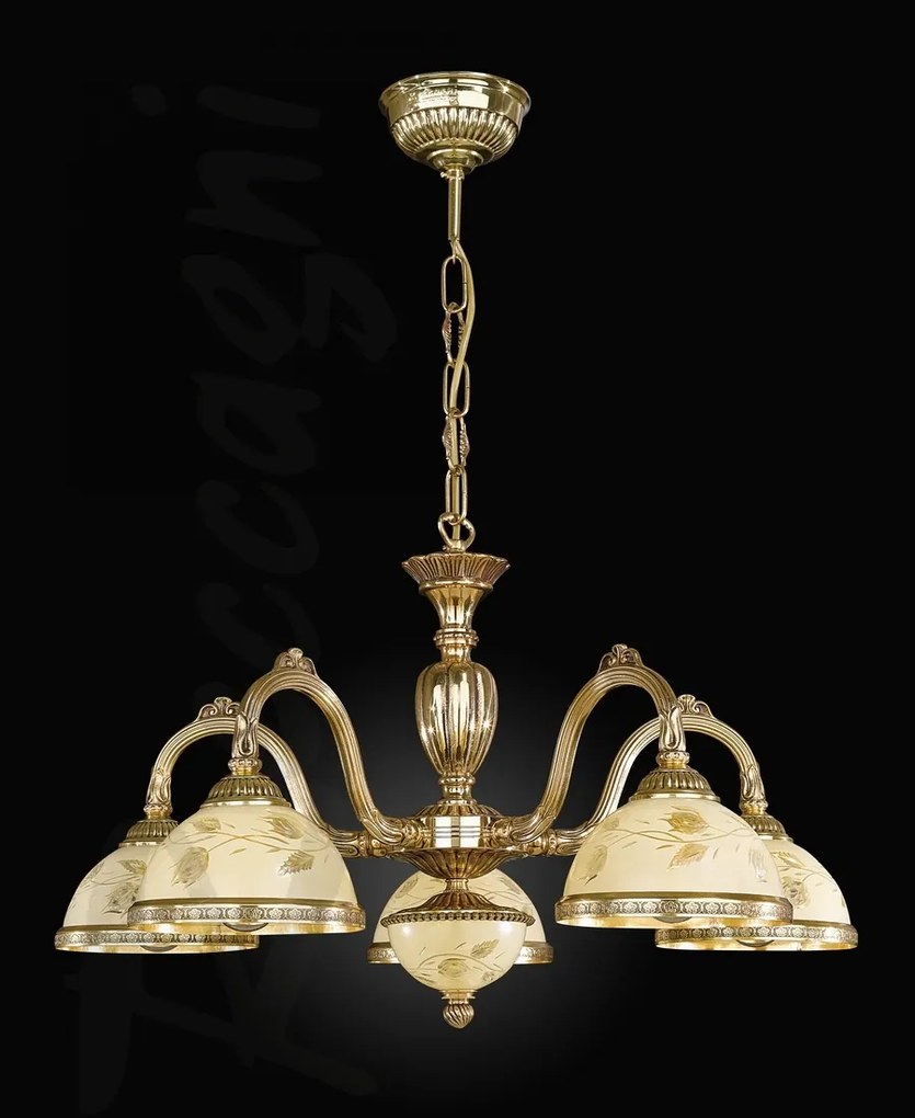 Candelabru clasic cu 5 brate realizat manual 6308