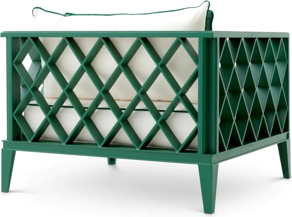 Fotoliu pentru interior si exterior Ocean Club, verde, 119629 HZ