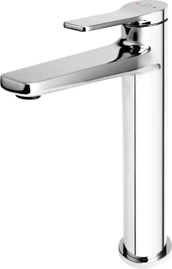 Baterie lavoar inalta FDesign Seppia monocomanda crom lucios