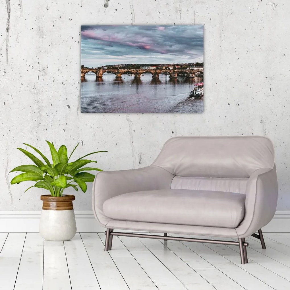 Tablou cu Vltava (70x50 cm)