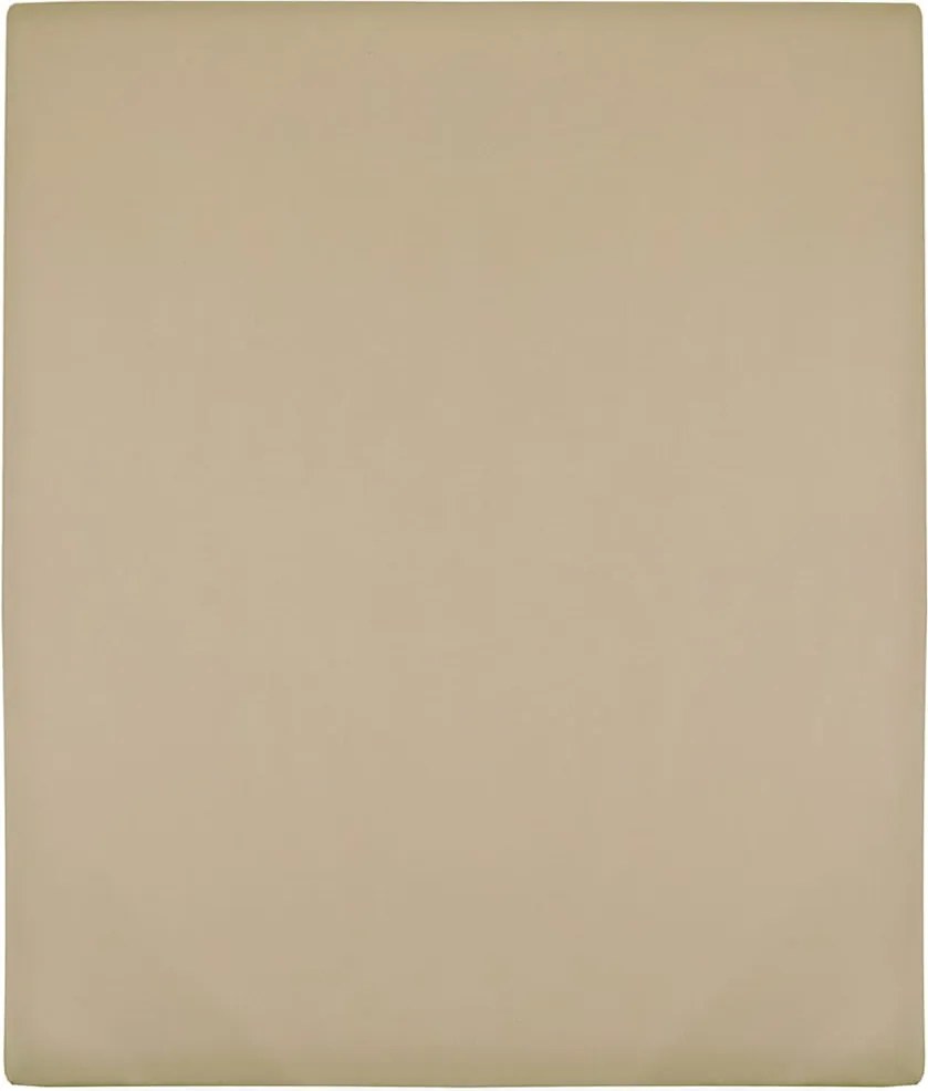 vidaXL Cearșaf de pat cu elastic, 2 buc, gri taupe, 160x200 cm bumbac