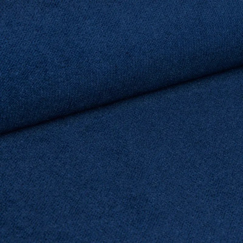OFERTA Canapea de colt extensibila albastru inchis ZENOVA 220x140 cm, reversibila calitate II