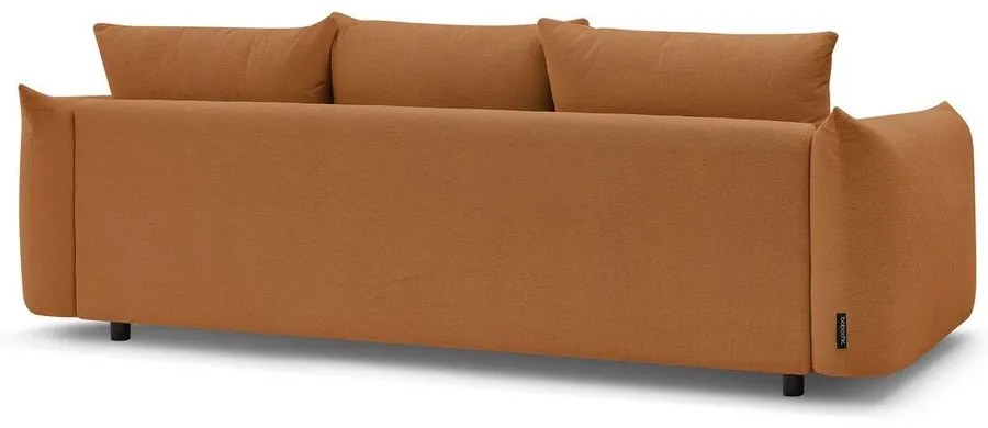 Canapea portocalie 265 cm Ernest – Bobochic Paris