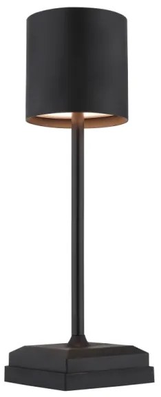 Globo 58487B - Lampă de birou LED DIXON, dimabilă, cu control tactil și reîncărcabilă, 1,5W/5V 2200 mAh, neagră