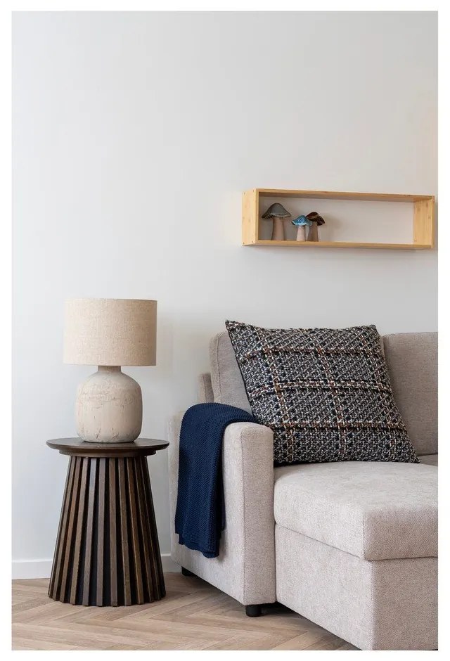 Pernă decorativă din bumbac reciclat 45x45 cm Santos – House Nordic