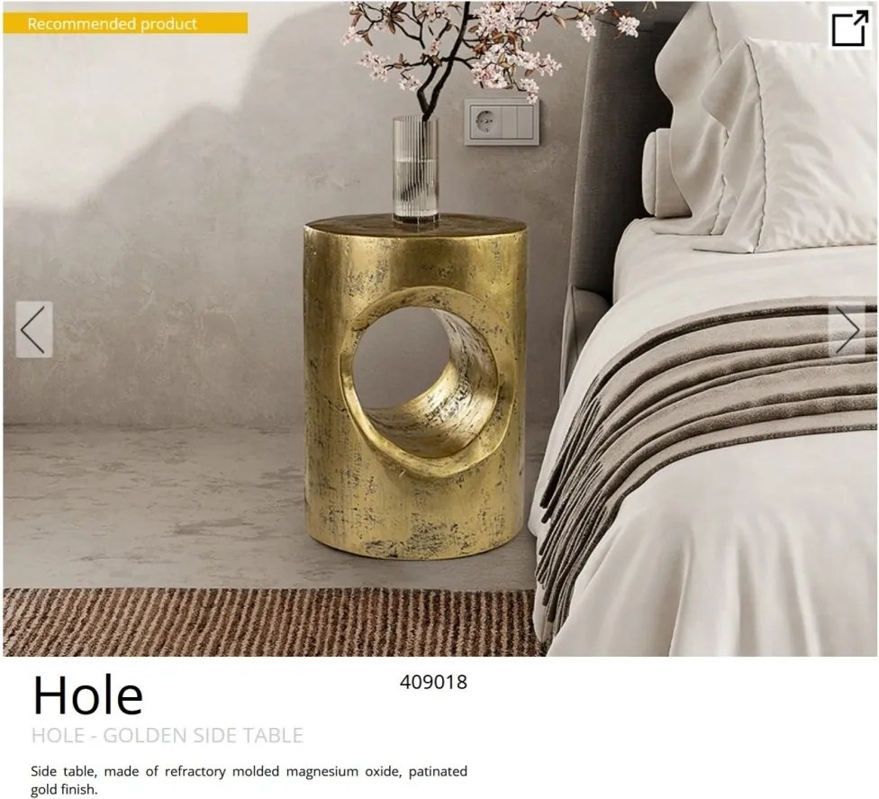 Masuta laterala design modern Hole