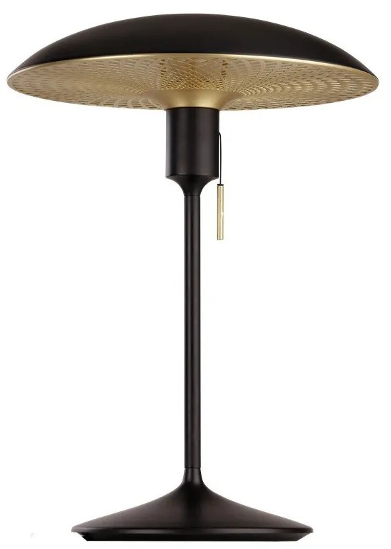 Abajur negru/auriu ø 35 cm Manta Ray – UMAGE